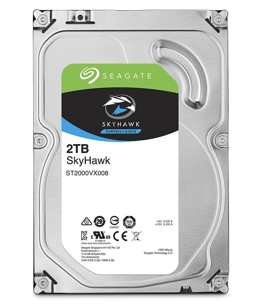 2TB Seagate Skyhawk 5900rpm 64MB SATA3 Hard Disk